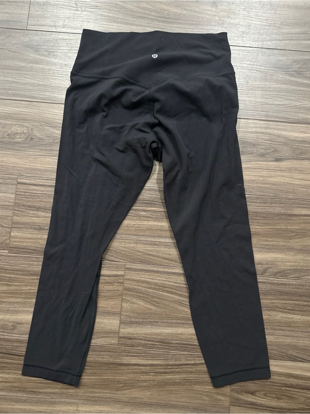 Lululemon Black High-Rise Align Cropped Leggings
